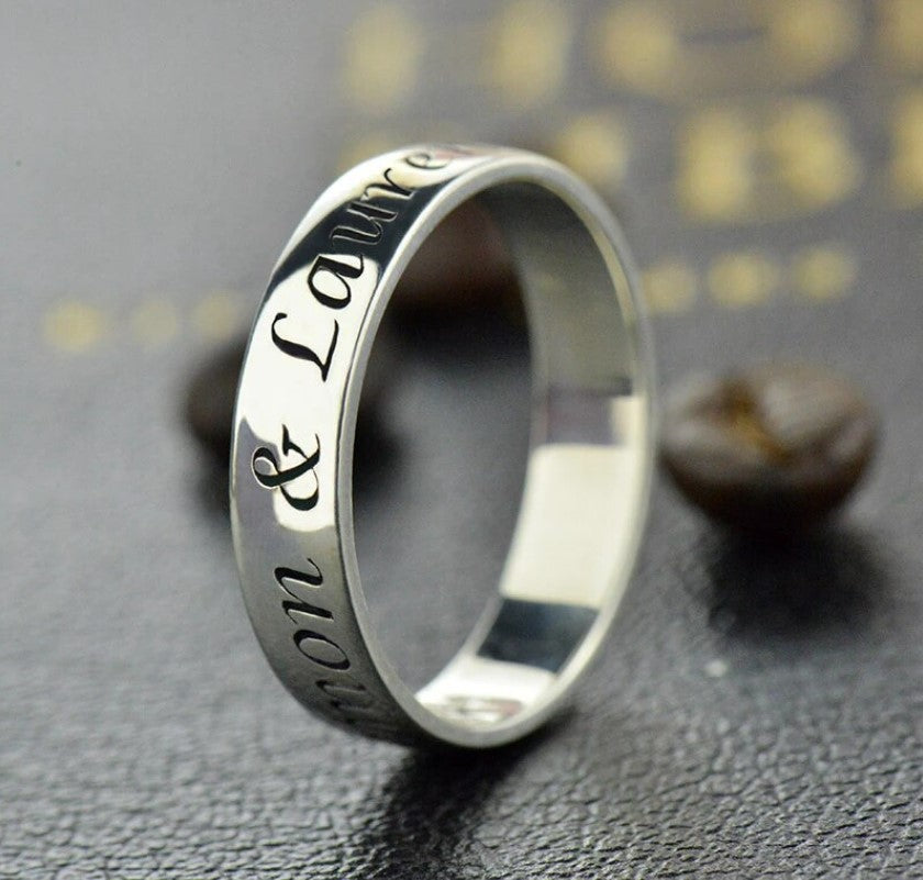 Band Name Ring