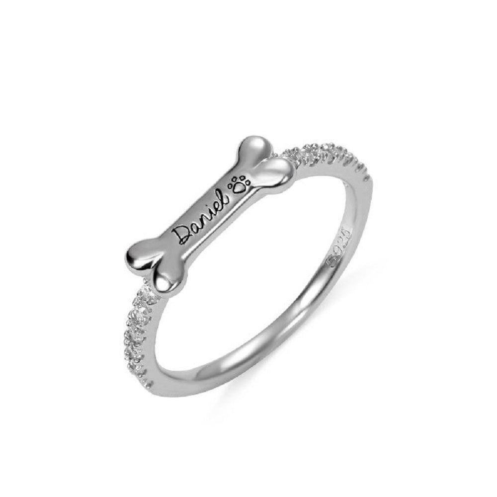 Pet Dog Name Ring