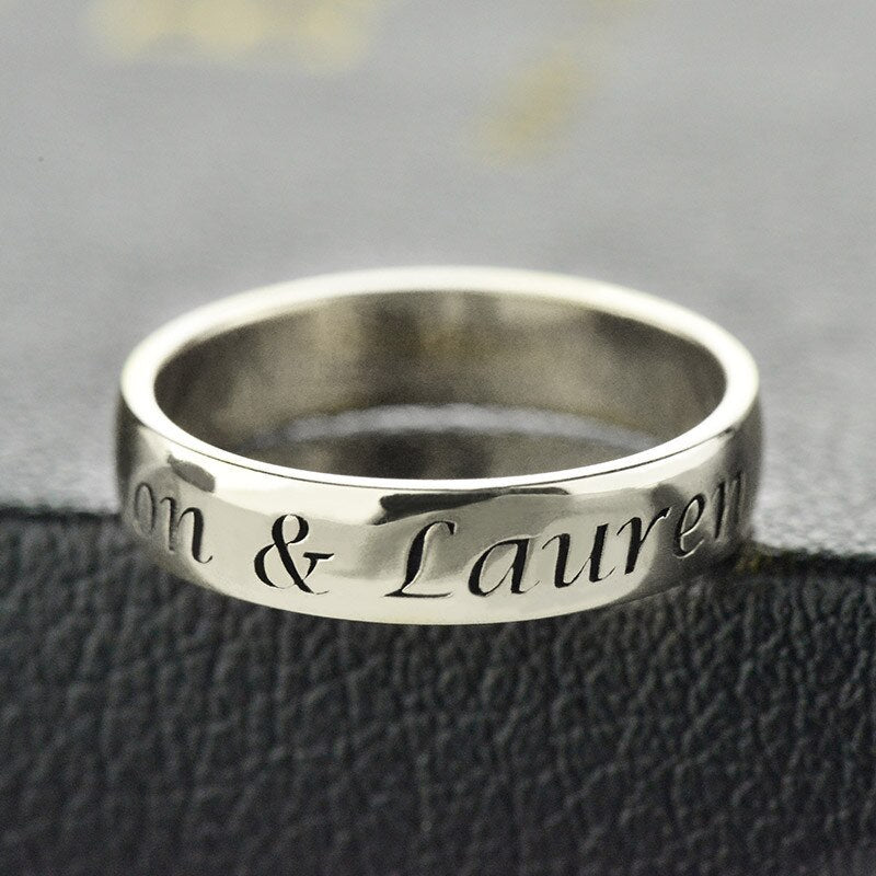 Band Name Ring