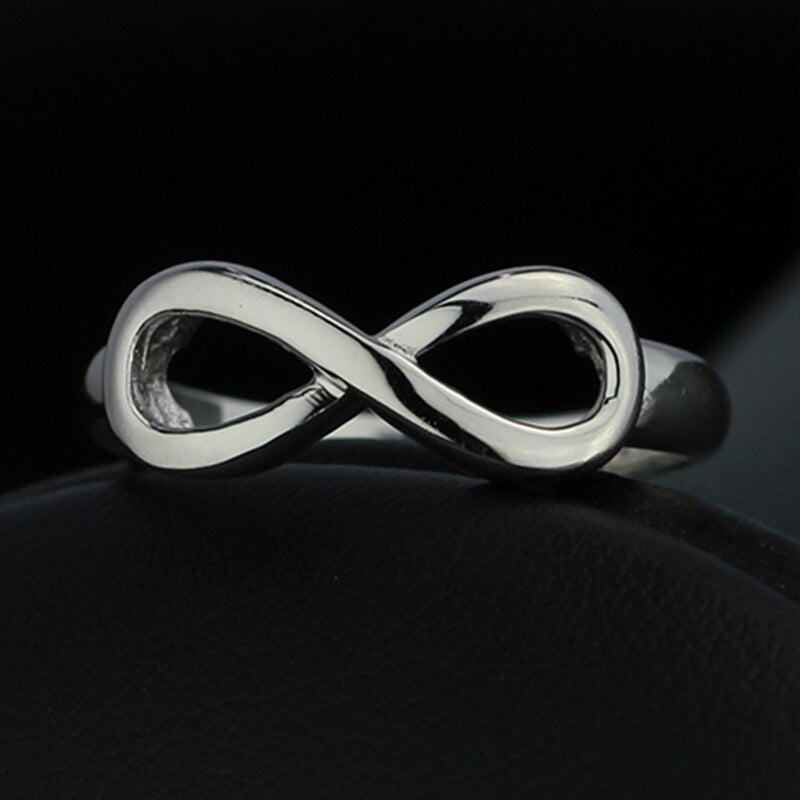 Infinity Love Engrave Ring